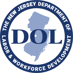 the NJ Department of Labor and Workforce Development logo